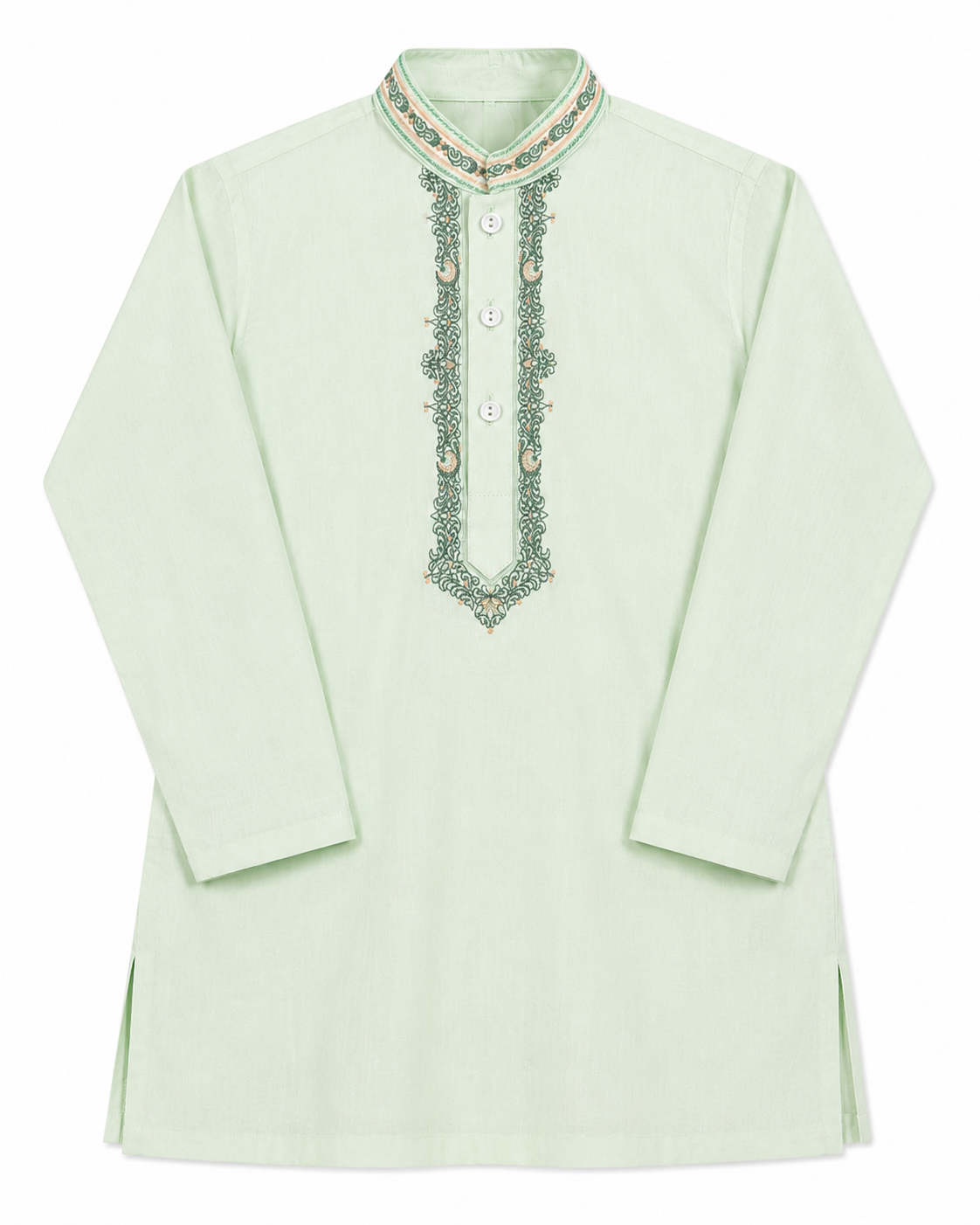Kurta Trouser Green Kids 11