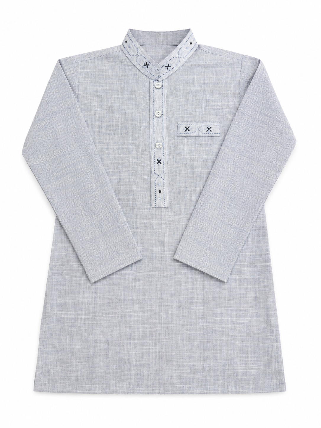 Kurta Trouser Kids Grey 14