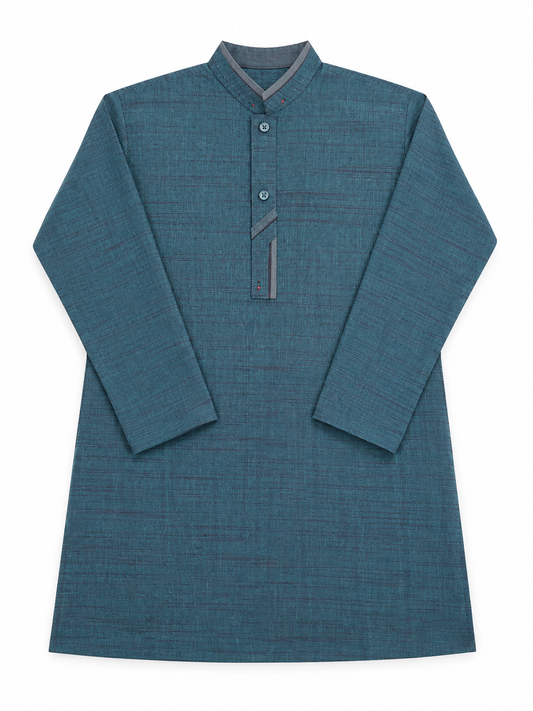 Kurta Trouser Green Kids 15