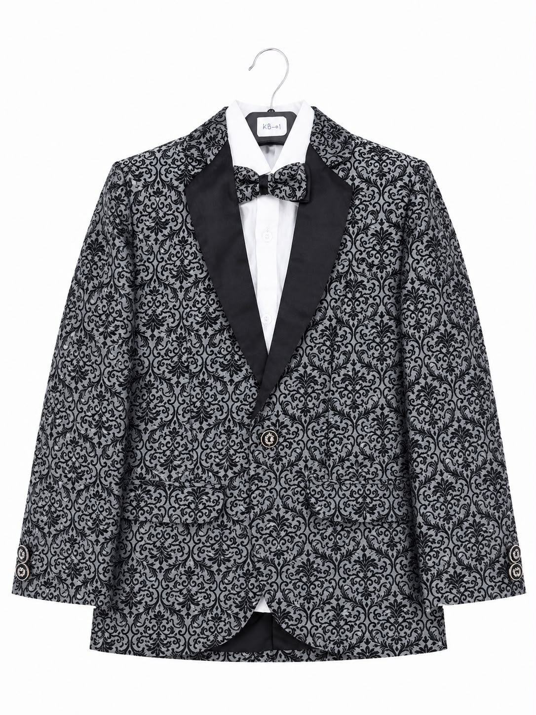 Black and Grey Tuxedo Luxury