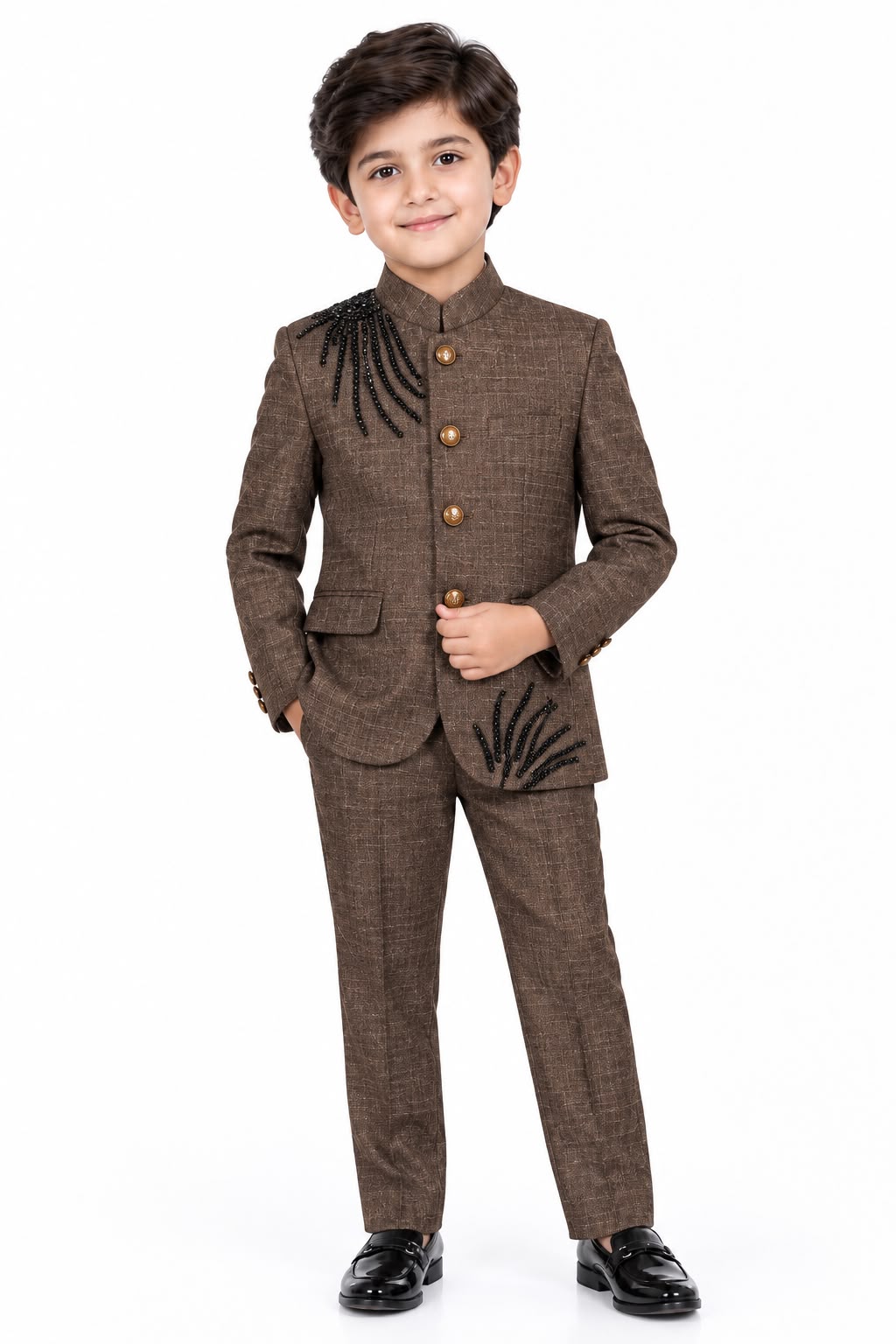 Embelishment Dark Brown 02