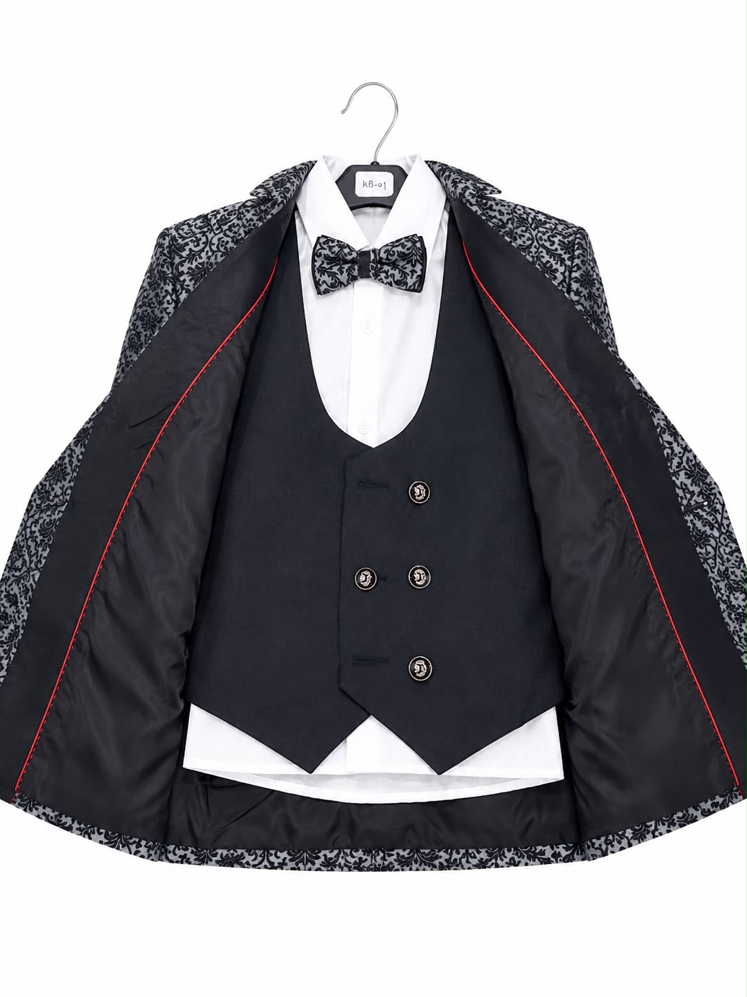 Black and Grey Tuxedo Luxury