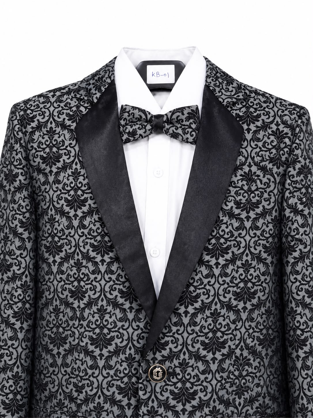 Black and Grey Tuxedo Luxury