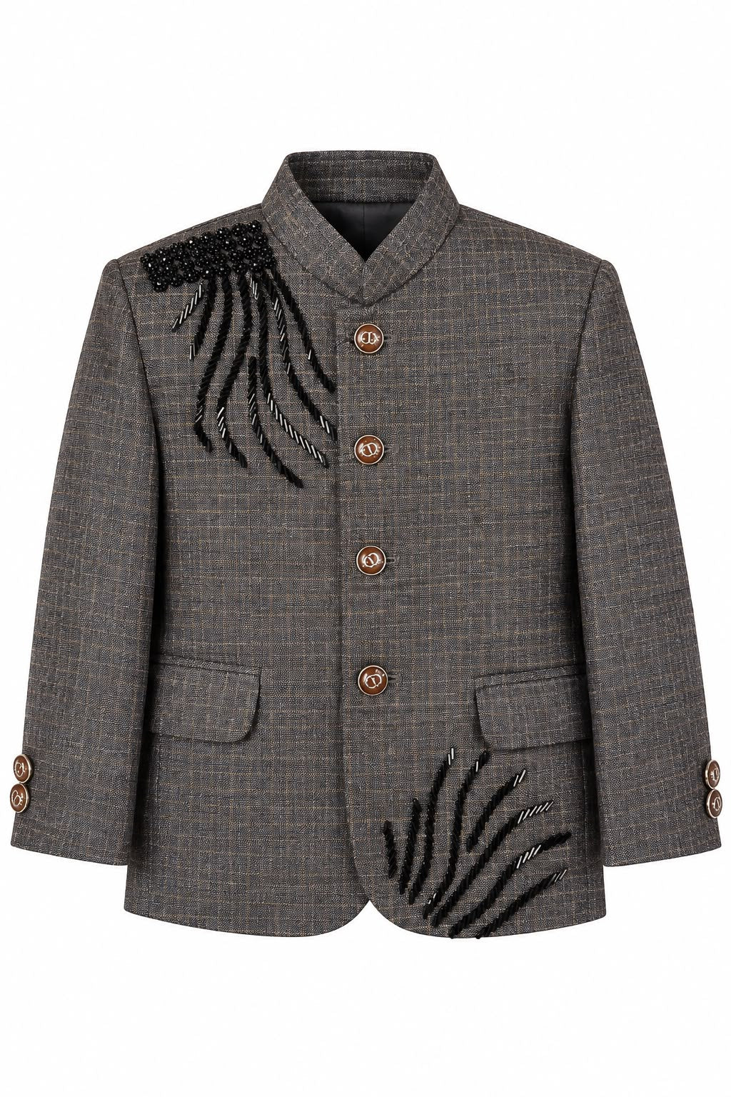 Embelishment Dark Grey 01